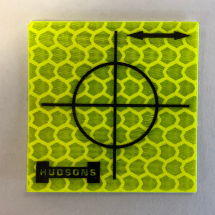 Hudsons Yellow 20 mm Retro Targets